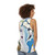 Unisex tank top with classic rock design - women back
