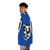 Black Falcon Shield Logo Lego Puffer Jacket with Castle and Medieval Minifigs - men side left