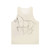 Dressage horse sketch on a unisex tank top