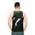 Unisex Tank Top with The Smiths and Morrissey Design - men back