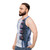 Neon retro graphic tank top - men side