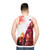 Lavagirl Unisex Tank Top - men back