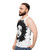 Lauryn Hill Monochrome Unisex Tank Top - men side