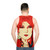 Toyah Unisex Tank Top with Vibrant Pop Art Design - men back