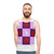 The Last Unicorn color block unisex tank top - men
