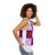 The Last Unicorn color block unisex tank top - women side