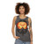 Unisex pilot butterfly graphic tank top - women