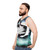 Unisex dog print tank top - men side