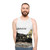 Dragon panorama design on a unisex tank top - men