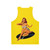 Rockabilly Goddess Unisex Tank Top - Back