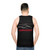 Airwolf 80s Helicopter Unisex Tank Top - men back