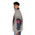 Birth Puffer Jacket featuring sacred geometry and abstract art design - men side left