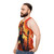 Retro Horror Unisex Tank Top - men side