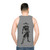 Unisex martial arts champion warrior tank top - men back