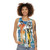 Retro-inspired unisex tank top with Air Moon Safari graphic design - women