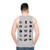 Vintage Rock Bands Unisex Tank Top - men back