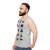 Vintage Rock Bands Unisex Tank Top - men side
