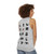 Vintage Rock Bands Unisex Tank Top - women back