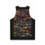 Unisex classic rock band tank top - Back