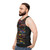 Unisex classic rock band tank top - men side