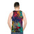 Rock band unisex tank top - men back