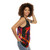 Unisex rock and roll tank top with electric guitar - women side