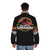 Billy and the Cloneasaurus puffer jacket, featuring The Simpsons characters - men back
