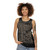 Dracula Unisex Tank Top featuring gothic and medieval design - women