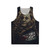 Unisex tank top with Arabic calligraphy and Palestinian symbol