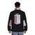 Bill and Ted Phonebooth Puffer Jacket - Retro 80s Movie Inspired Outerwear - men back
