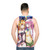 Unisex anime tank top featuring Lala Deviluke and Yami from To Love Ru - men back