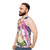 Unisex anime tank top featuring Lala Deviluke and Yami from To Love Ru - men side