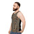 Lakota Design Unisex Tank Top featuring native american art - men side
