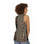 Lakota Design Unisex Tank Top featuring native american art - women back