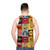 Muppets Electric Mayhem Ft Lips Unisex Tank Top - men back