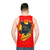 Laika the space dog unisex tank top - men back
