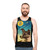 Laika the Sputnik 2 Russian Space Dog Unisex Tank Top - men