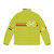 Retro bike puffer jacket with velodrome cycling motif - Back