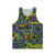 Retro 90s Road Carpet Unisex Tank Top