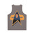 Dr. Bashir from Star Trek DS9 Unisex Tank Top - Back
