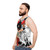 Afro Luffy Inspired Unisex Tank Top - men side