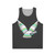 Legendary dove unisex tank top featuring colorful abstract animal art