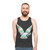 Legendary dove unisex tank top featuring colorful abstract animal art - men