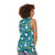 Unisex lab assistant science tank top with labrador retriever design - women back