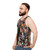 Unisex tank top featuring Mads Mikkelsen as Hannibal Lecter - men side