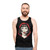 Tokyo Red Hood Unisex Tank Top featuring Money Heist character design - men