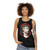 Tokyo Red Hood Unisex Tank Top featuring Money Heist character design - women