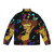 Big Mouth Maury Music Puffer Jacket with hormone monster graphics - Back