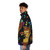 Big Mouth Maury Music Puffer Jacket 2 with Hormone Monster design - men side left