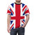 Retro union jack British flag t-shirt with mod style design - men front